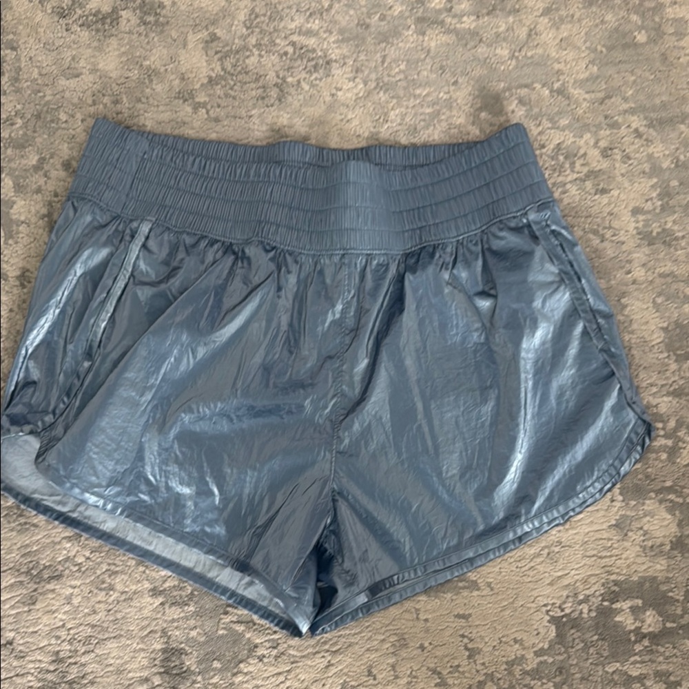 GAP Gray Athletic Shorts with Elastic Waistband